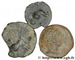 SPAGNA - IBERICO Lot de 3 bronzes celtibères