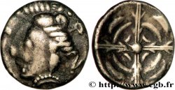 SÜDWESTGALLIEN Drachme imitation de Rhodè, S. 486 SS
