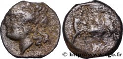 MASSALIA - MARSEILLES Moyen bronze au taureau, grosse tête