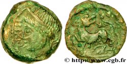 GALLIEN - CARNUTES (Region die Beauce) Bronze PIXTILOS classe II à la louve et au lézard