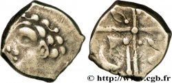 GALLIEN - SÜDWESTGALLIEN - VOLCÆ TECTOSAGES (Region die Toulouse) Drachme de style hybride entre “cubiste et romanisé”, S. 58