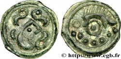 GALLIEN - BELGICA - SUESSIONES (Region die Soissons) Potin au sanglier, au torque et aux globules