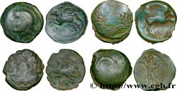 GALLO-BELGIAN - CELTIC Lot de 4 bronzes