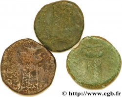 LONGOSTALÈTES (Région de Narbonne) Lot de 3 unités ou bronzes au trépied