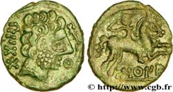 GALLIA BELGICA - AMBIANI (Regione di Amiens) Bronze IMONIN au cavalier