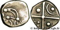 GALLIA - SOUTH WESTERN GAUL - CADURCI (Area of Cahors) Drachme “à la tête triangulaire”, S. 118