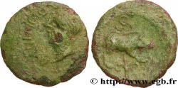 GALLIEN - SANTONES / MITTELWESTGALLIEN - Unbekannt Bronze ANNICCOIOS (quadrans) au sanglier
