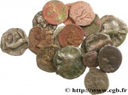 PICTONES / CENTROOESTE, Inciertas Lot de 17 monnaies gauloises