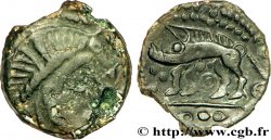 AULERQUES ÉBUROVICES (Région d Évreux) Bronze au sanglier enseigne