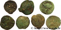 Gallia Lot de 7 rares bronzes variés