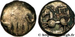 RÈMES (Région de Reims) Quart de statère “aux segments de cercles”, à l’esse et au A