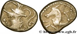 ALLOBROGES (Région du Dauphiné) Denier à l’hippocampe, tête à gauche