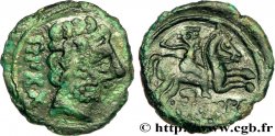 GALLIA BELGICA - AMBIANI (Regione di Amiens) Bronze IMONIN au cavalier