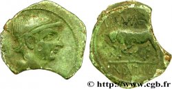 GALLIA BELGICA - REMI (Regione di Reims) Bronze GERMANVS INDVTILLI au taureau (Quadrans)
