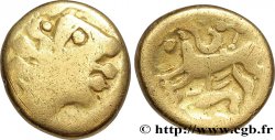 CARNUTES (Région de la Beauce) Quart de statère d’or pâle, DT. 2351