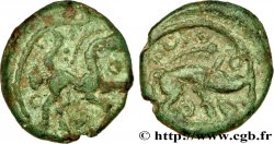 GALLIA BELGICA - AMBIANI (Regione di Amiens) Bronze au cheval et au sanglier, “type des dépôts d’Amiens”
