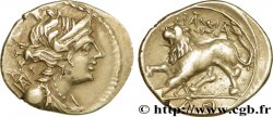 MASSALIA - MARSEILLE “Drachme légère” ou tétrobole, lion à gauche