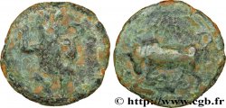 HISPANIA - IBERICO - AEBUSUS (Baléares, Ibiza) Bronze au dieu Bes et au taureau