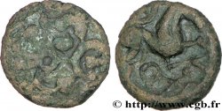 VIROMANDUI (Area of Vermandois) Bronze, imitation du statère d or à l epsilon