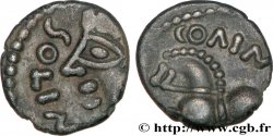 GALLIA BELGICA - LEUCI (Región de Toul) Denier SOLIMA/COLIMA au gros œil