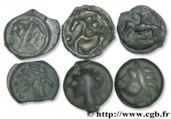 GALLO-BELGIAN - CELTIC Lot de 6 potins