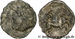 GALLIA - CENTROVESTE - INCERTI Hémi-drachme à la grue sur la croupe du cheval