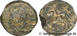 GALLIA - AULERCI EBUROVICES (Regione d Evreux) Bronze IBRVIXS au cheval et au sanglier