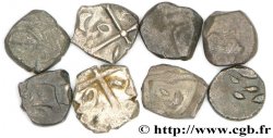 VOLQUES TECTOSAGES (région de Toulouse) Lot de 8 drachmes à la croix, variées
