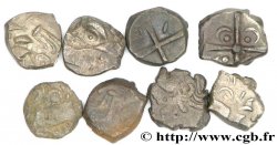 VOLQUES TECTOSAGES (région de Toulouse) Lot de 8 drachmes à la croix, variées