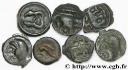GAULE BELGIQUE - CELTIQUE Lot de 7 potins