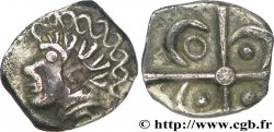 GALLIEN - SÜDWESTGALLEIN - TOLOSATES (Region die Vielle-Toulouse) Drachme à la petite tête négroïde, fourrée