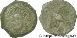 GALLIA BELGICA - MELDI (Area of Meaux) Bronze à l’aigle et au sanglier, classe I