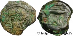BITURIGES CUBI / MITTELWESTGALLIEN - UNBEKANNT Bronze au sanglier et à la fibule