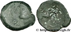 GALLIA - AULERCI EBUROVICES (Area of Évreux) Bronze au cheval et au sanglier