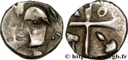 VOLQUES TECTOSAGES (région de Toulouse) Drachme “à la tête cubiste”, S. 20