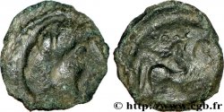BITURIGES CUBI / MITTELWESTGALLIEN - UNBEKANNT Bronze au cheval, BN. 4298
