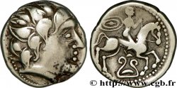 PICTONES / BITURIGES / CARNUTES - Centrooeste - Incertias Drachme au cavalier et au fleuron - P III B