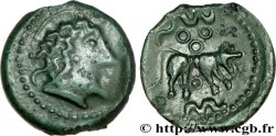 GALLIA - CARNUTES (Región de la Beauce) Bronze au loup, DT. S 2610 A