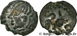 GALLIA - ANDECAVI (Regione di Angers) Bronze VALETIA à la tête casquée et au lion