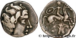 PICTONES / BITURIGES / CARNUTES - Centroveste - Incerti Drachme au cavalier et au fleuron - P III B