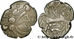 BAÏOCASSES (Région de Bayeux) Statère d’argent au sanglier, “style géométrique”
