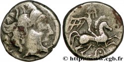 GALLIEN - PICTONES (Region die Poitiers) Drachme au cavalier ailé
