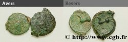 RÈMES (Région de Reims) Lot de 2 petits bronzes au cheval et aux annelets