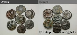 GAULE BELGIQUE - CELTIQUE Lot de 7 potins