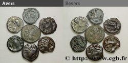 GAULE BELGIQUE - CELTIQUE Lot de 7 potins