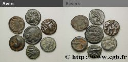 GAULE BELGIQUE - CELTIQUE Lot de 7 potins