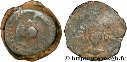HISPANIA - MALAGA Unité de bronze à la tête d’Hélios