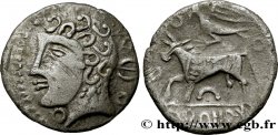 PARISII / DUROCASSES, Incertaines (Région de Paris) Drachme KOIIOS au taureau - CN. 192, B2