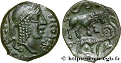 VELIOCASSES (Región de Normandia) Bronze SVTICOS, classe I au taureau SC/EBC