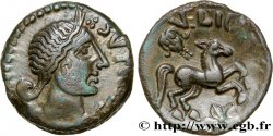 VELIOCASSES (Area of Norman Vexin) Bronze SVTICOS, classe V à la petite tête de face